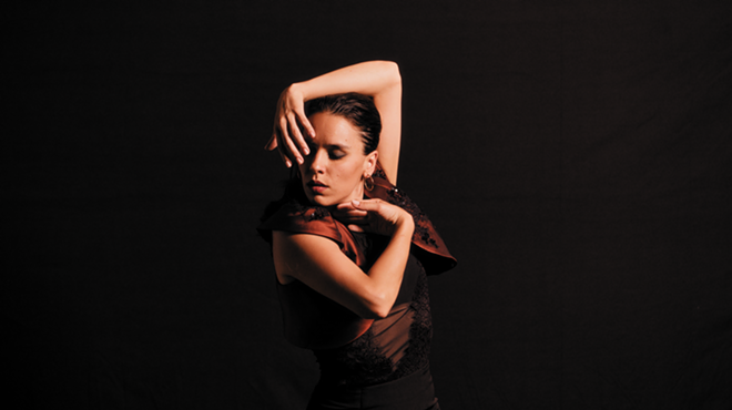 Portrait of flamenco dancer Sonia Franco